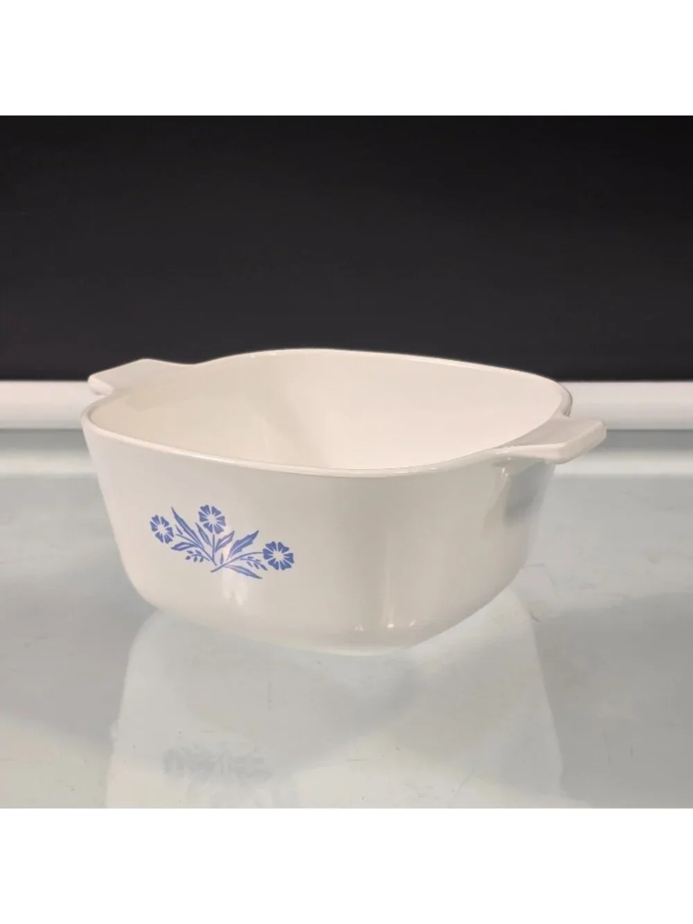 Corning Ware Blue Cornflower Casserole Dish 1.75 Qt NO LID Vintage P-1 3/4-B